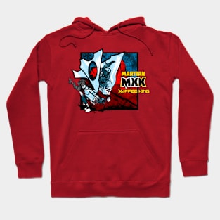 Martian Xoffee King Surfs Mars (Red Mars) Hoodie